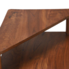 Buy wooden furniture online - Lap and Dado Konan teak wood side table and end table - midcentury modern style