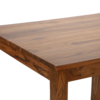 Buy wooden dining furniture online - Lap and Dado Varna solid teak wood 4-seater dining table