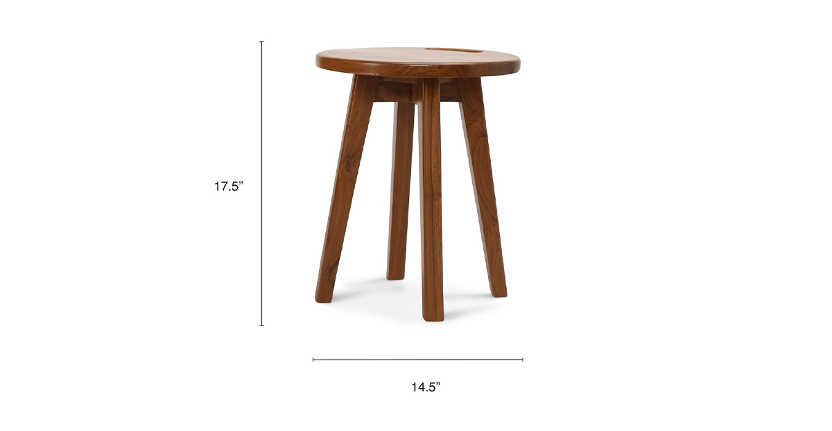 Otsu Teak Stool_4