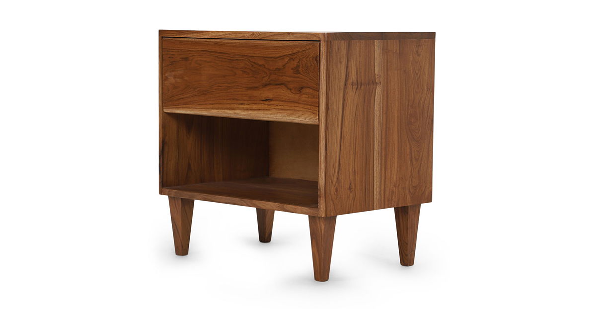 Saga Teak Bedside Table_4