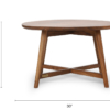 Buy wooden furniture online - Lap and Dado Saki solid teak wood coffee table / centre table