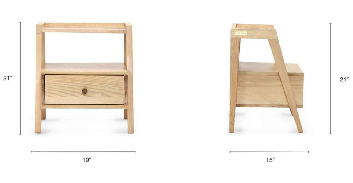Vaasa Ashwood End Table_8