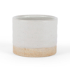 Buy wooden and ceramic tableware online - Lap and Dado Blanc small planter
