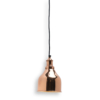 Buy ceiling lights online - Lap and Dado Luxor Copper ceiling light with copper shade and holder