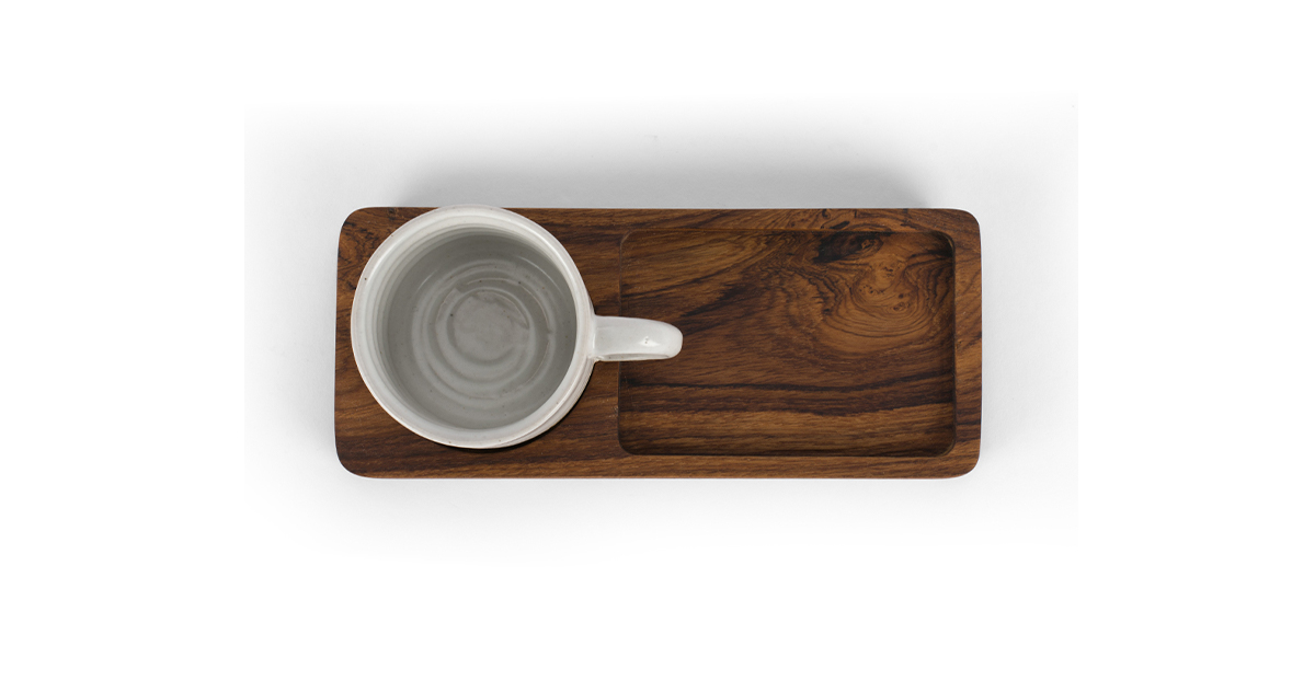 Kanbe teak single serve tray_3