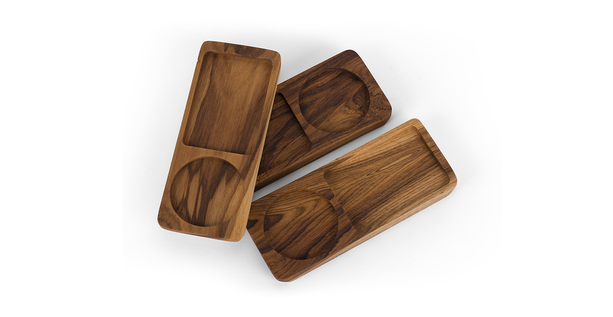 Kanbe teak single serve tray_4