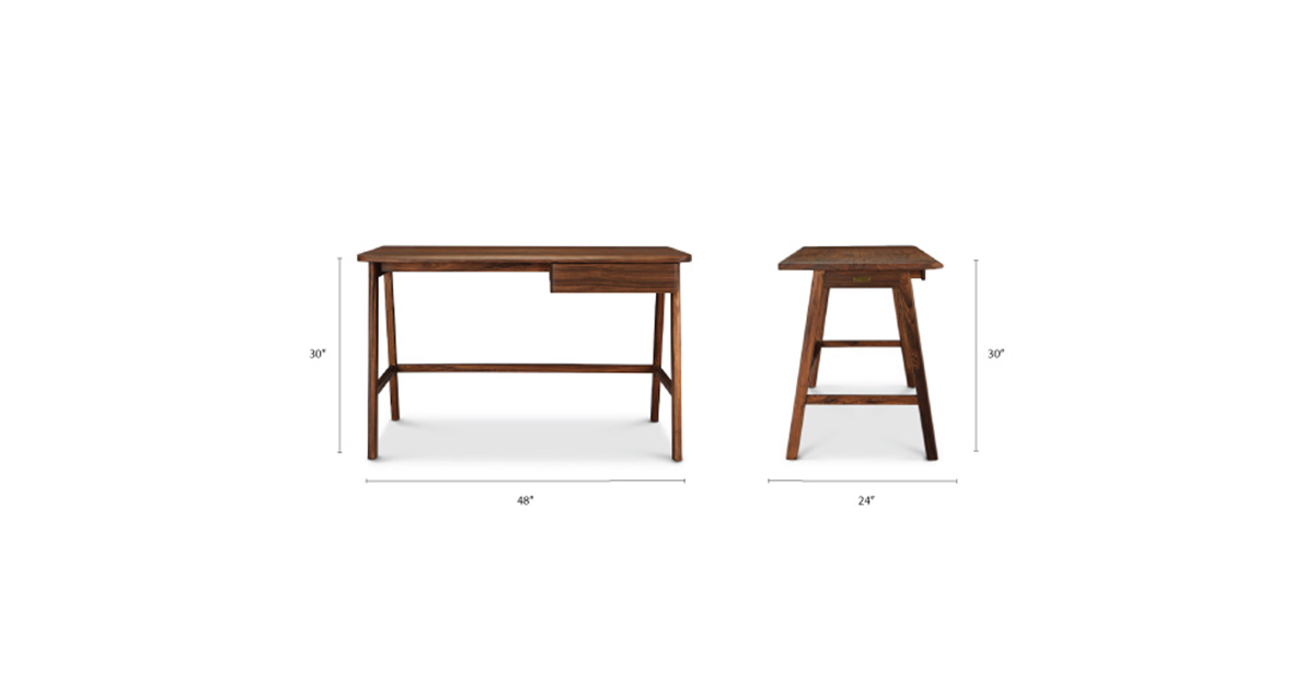 Fuji teak study table_8