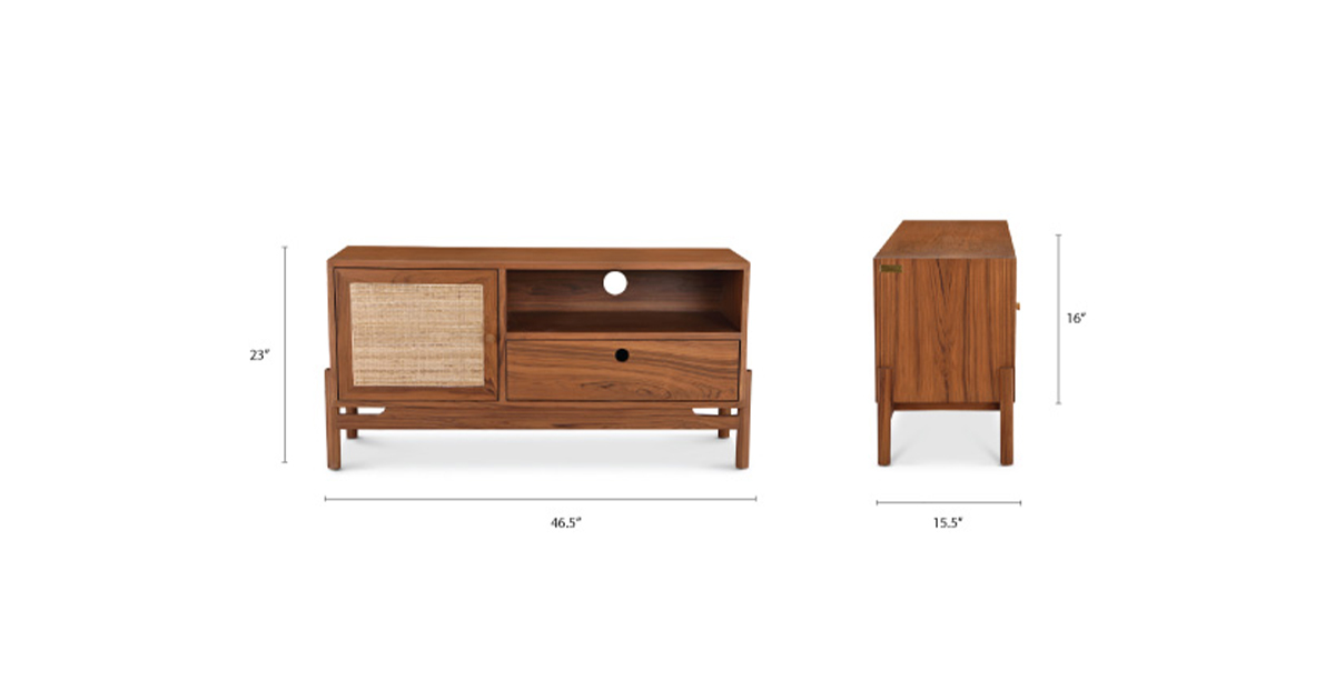 Pesaro Teak and Rattan Media Unit_7