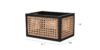 Buy cane work storage baskets online - Lap & Dado furniture studio - Suri rattan and wood storage baskets, display baskets for home decor