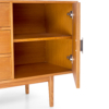 Buy wood cabinet furniture online - Lap and Dado furniture, contemporary mid-century modern design Mason cabinet, storage console for living room or dining room