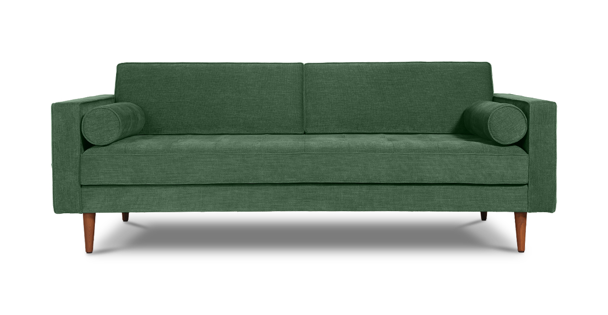 Lap and Dado Lenox Sofa - Copeland Greenstone 1