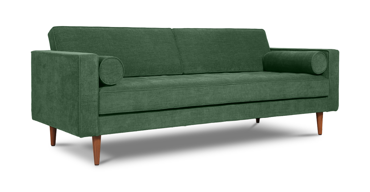 Lap and Dado Lenox Sofa - Copeland Greenstone 2