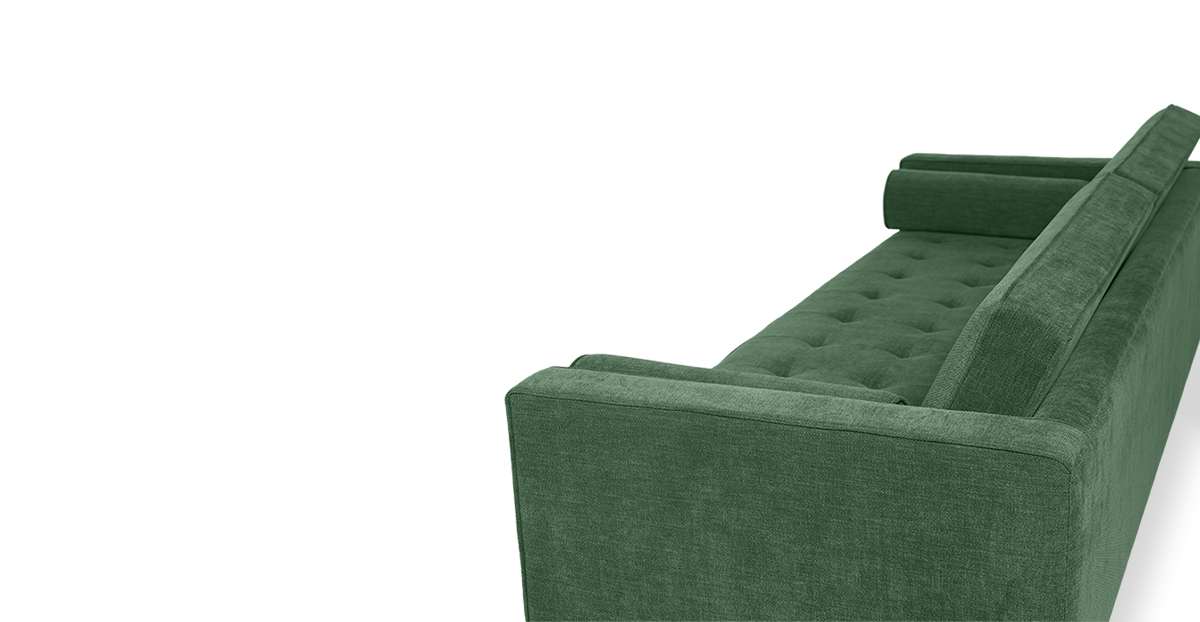 Lap and Dado Lenox Sofa - Copeland Greenstone 7