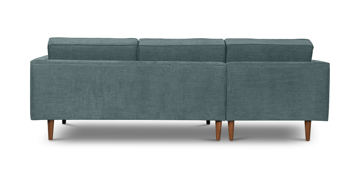 Lap and Dado Lenox Sectional - Left - Copeland Denim 3