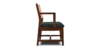Lap and Dado Malda Teak and Rattan Bench Evergreen 2