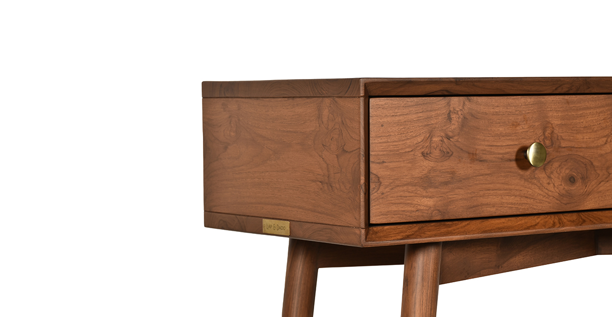 Lap and Dado Hoya Teak Console 5