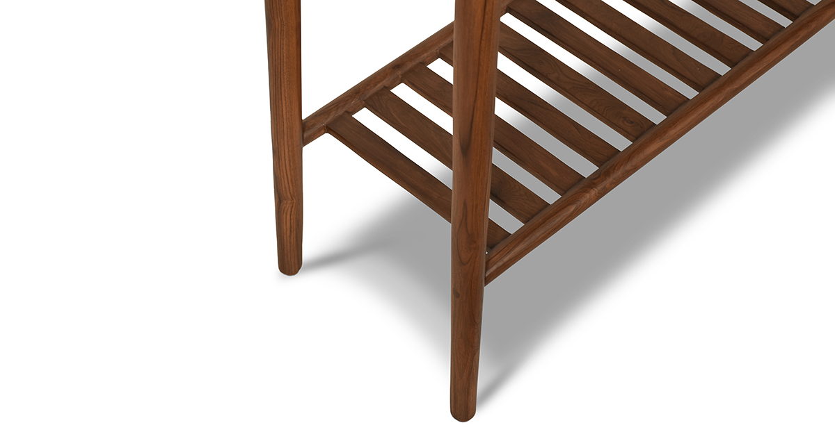 Lap and Dado Hoya Teak Console 7