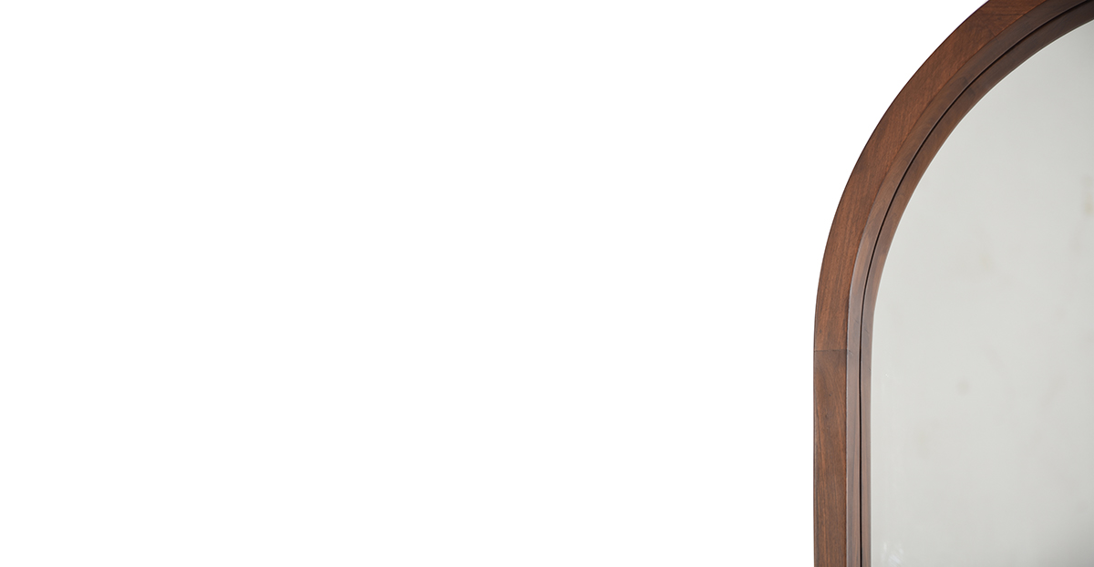 Lap and Dado Alor Teak Mirror 3