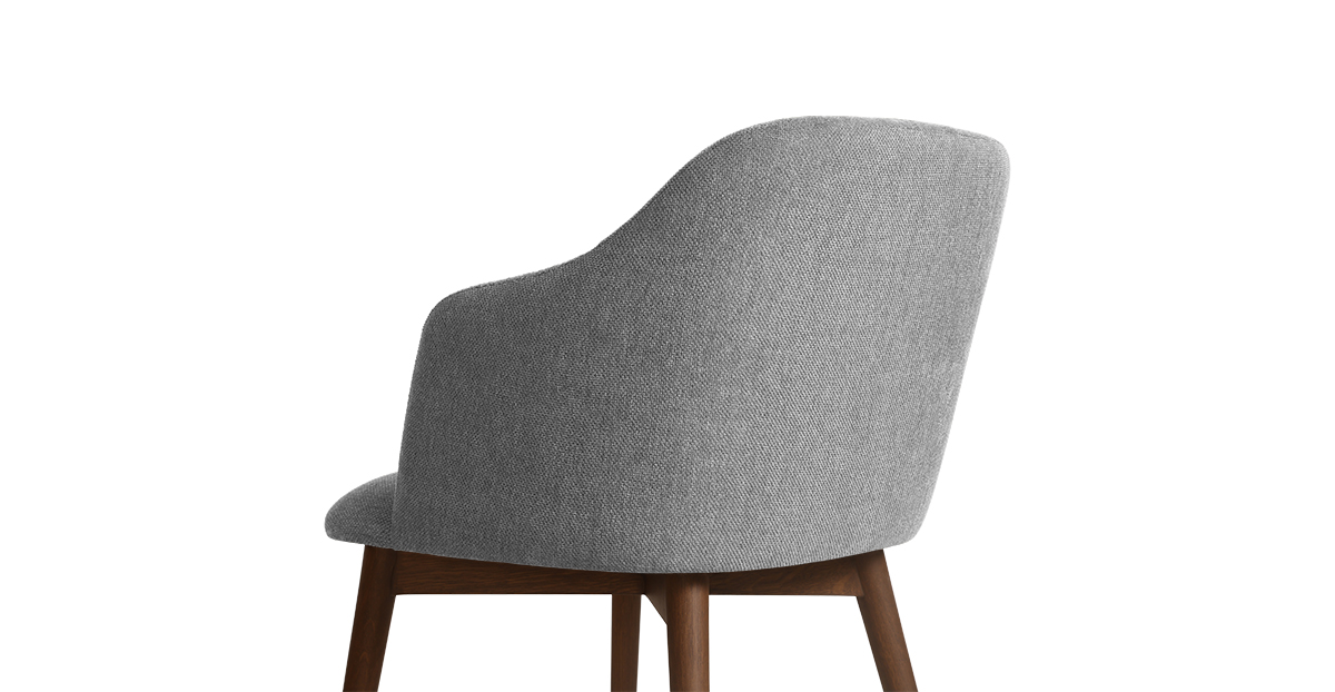 Lap and Dado Cali Chair - Teak Finish - Bingle Gull 8