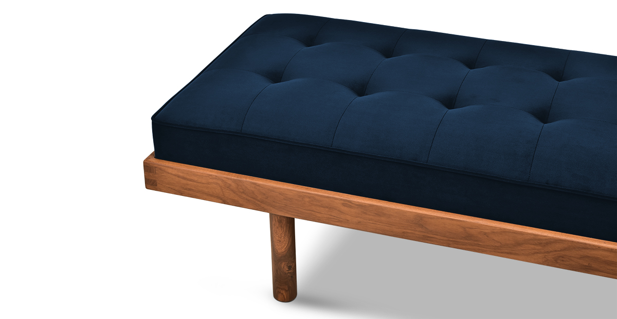 Lap and Dado Oban Teak Daybed Indigo 4
