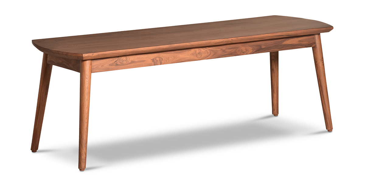 Lap and Dado Solna Teak Bench 2