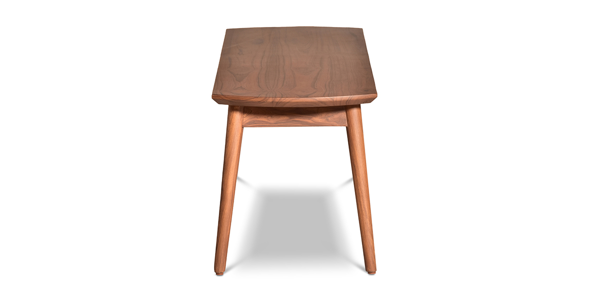 Lap and Dado Solna Teak Bench 3