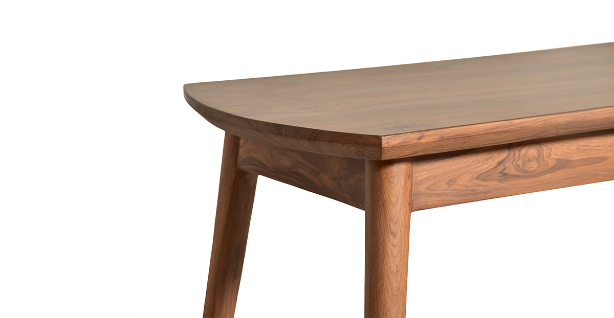 Lap and Dado Solna Teak Bench 6