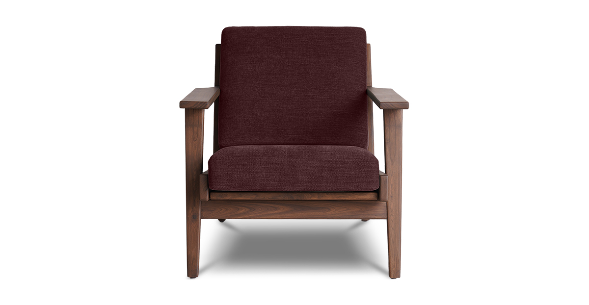 Lap and Dado Hama Teak Lounge Chair - Sumac 5