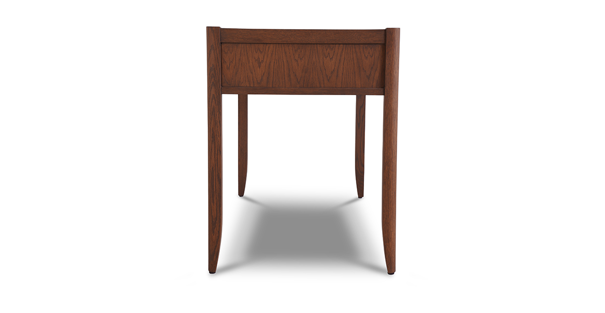 Lap and Dado Barnet Oak Study Table 3