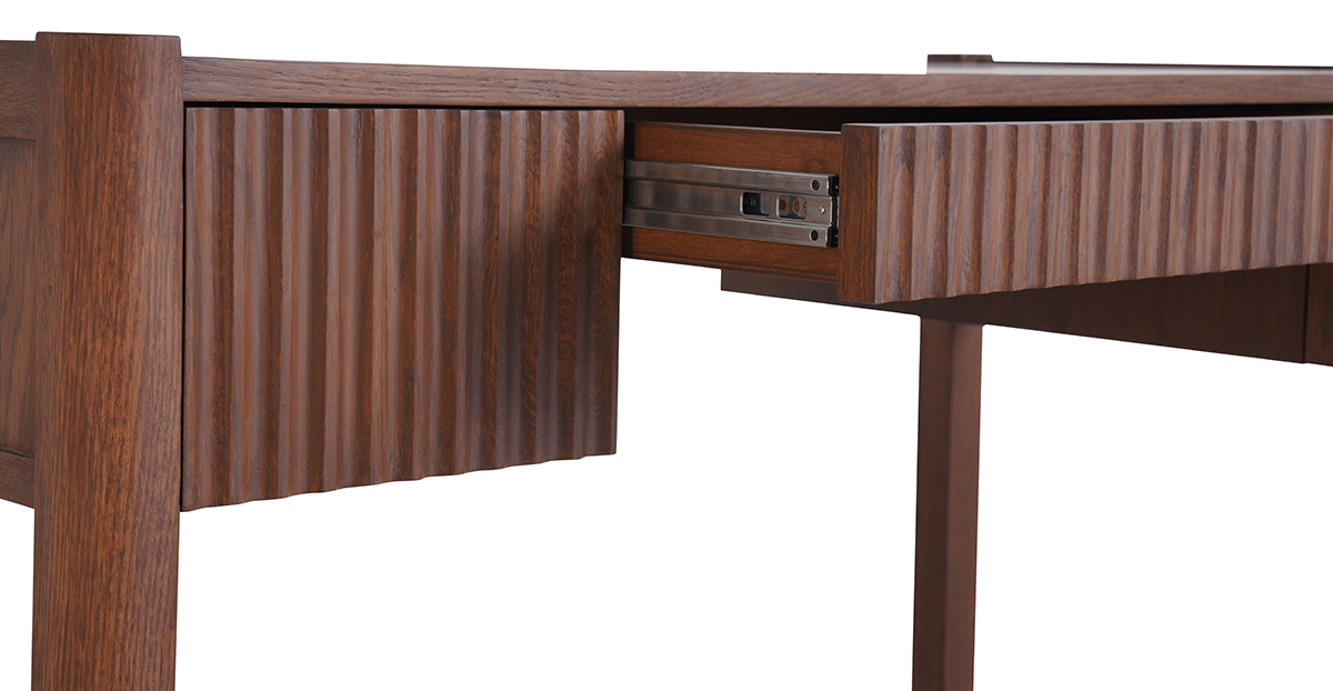 Lap and Dado Barnet Oak Study Table 8