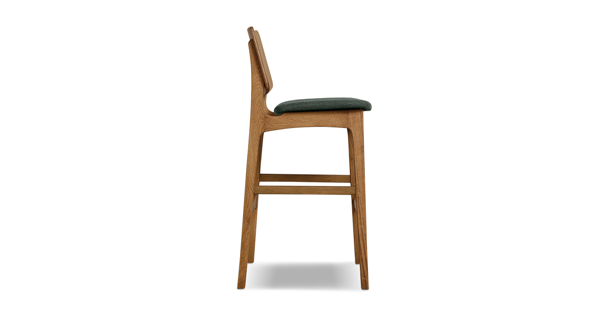 Lap and Dado Devon Oak Barstool - Bingle Pine 2