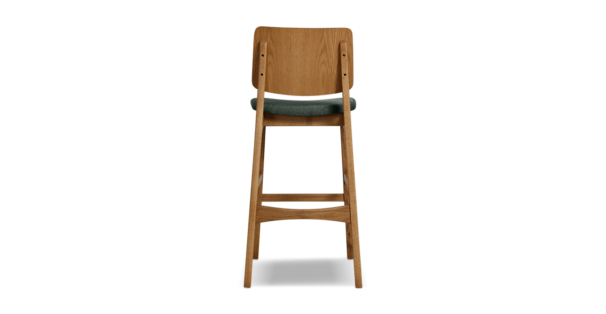 Lap and Dado Devon Oak Barstool - Bingle Pine 3
