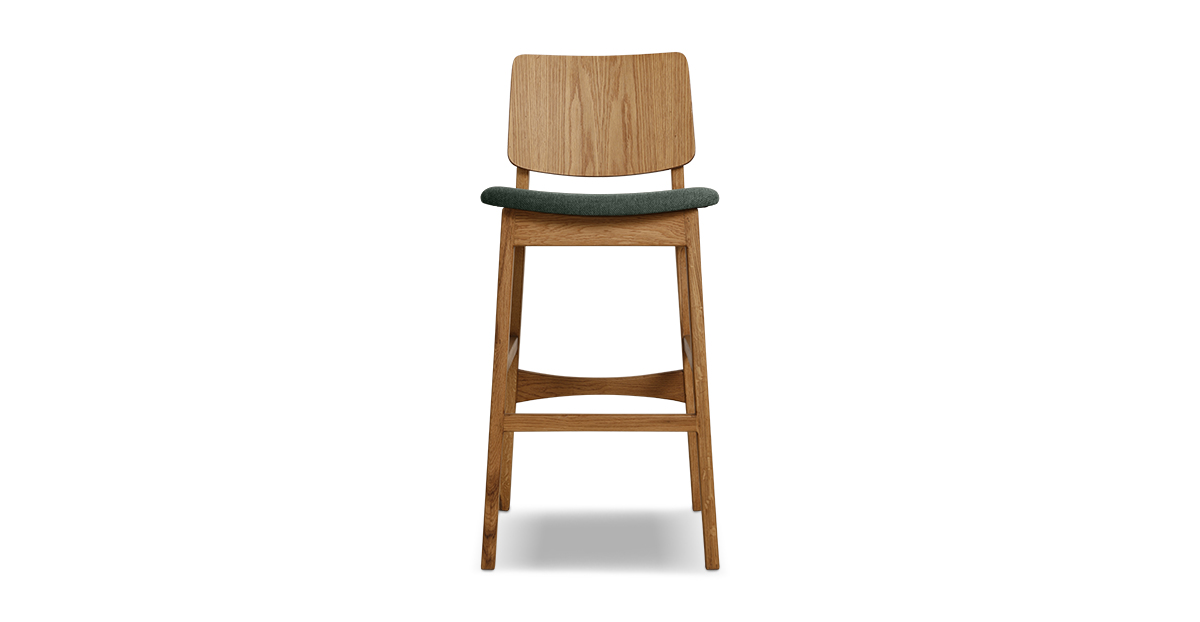 Lap and Dado Devon Oak Barstool - Bingle Pine 5
