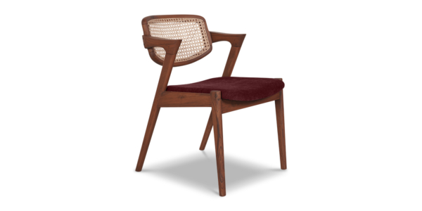 Faro Teak and Rattan Chair
