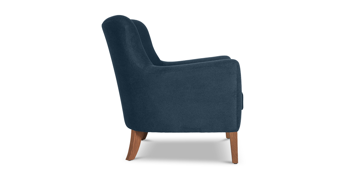 Lap and Dado Porto Armchair Elton Navy 3