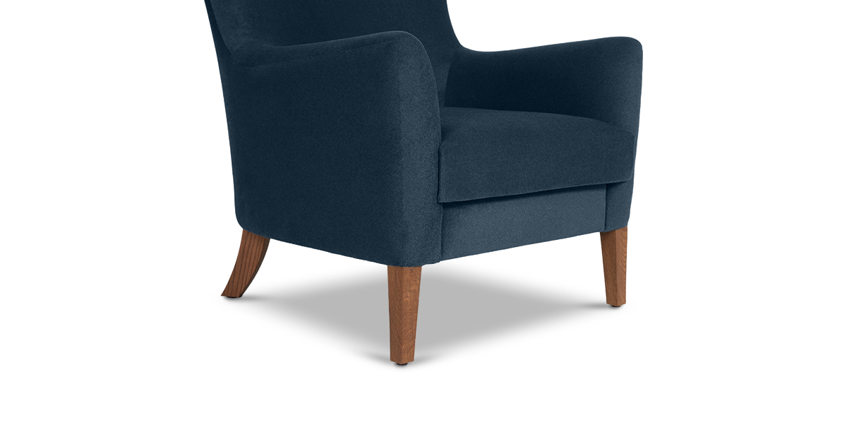 Lap and Dado Porto Armchair Elton Navy 7