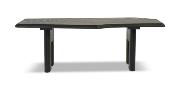 Leeds Ash Coffee Table - Black Finish